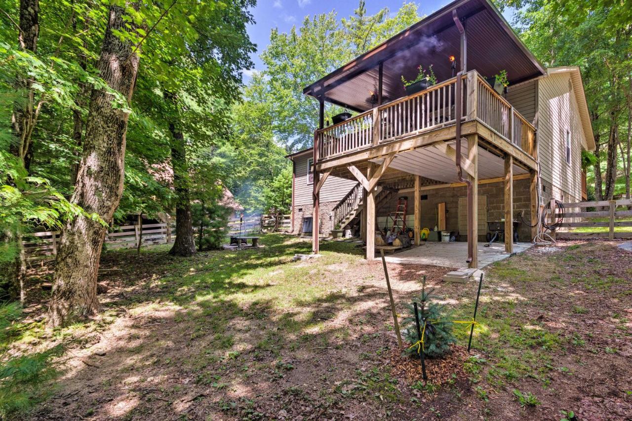 Beech Mountain Home With Covered Deck, Near Skiing! Ngoại thất bức ảnh